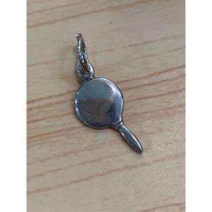Mirror Sterling Silver Jewelry Charm #beauty #vanity